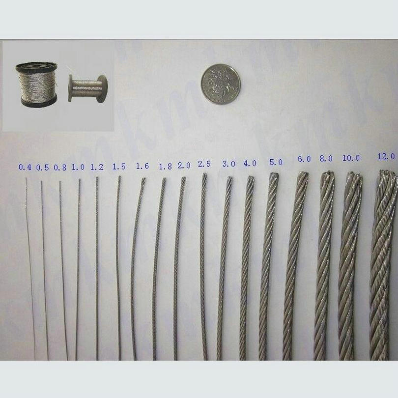 Stainless Wire Ss316 - HQ HW02 SS316 corda del filo