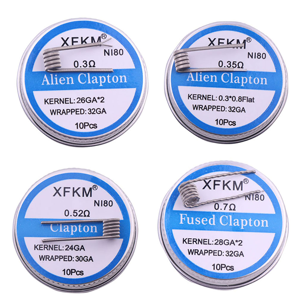 Clapton Wire Pre Built - Diametro interno precostruito bobina da 3mm