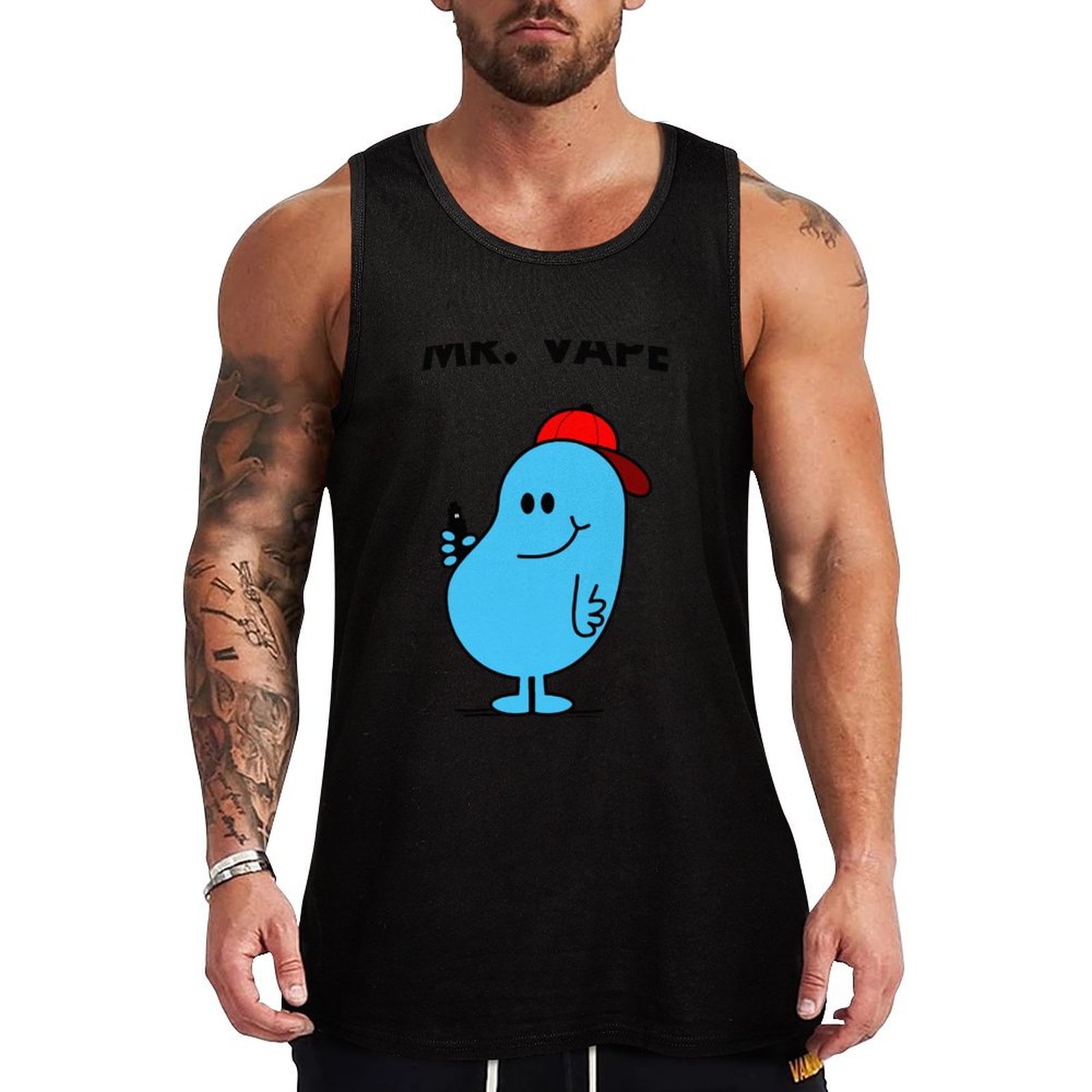 Quick Vape - Mr.Vape Tank Top Maglietta sportiva ad