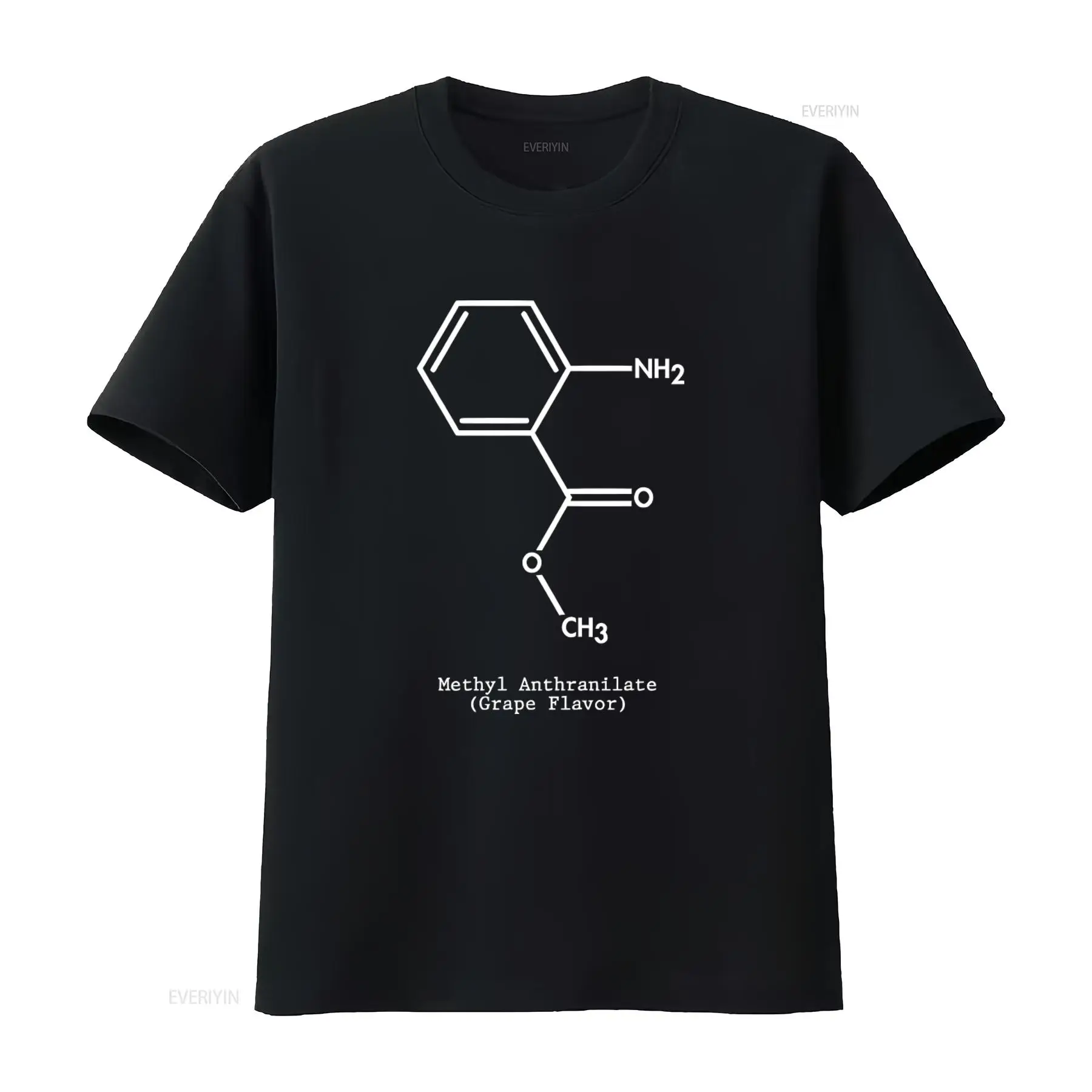 Vaping Shop - T-shirt con stampa a molecole di