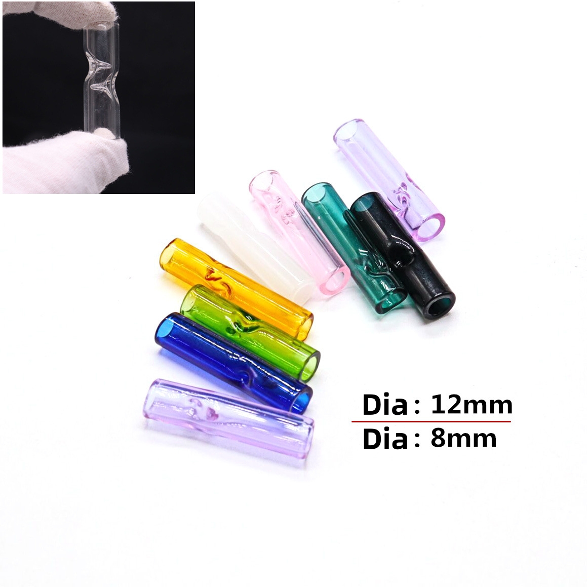 Accessories For Vaping - 4 pezzi di sigarette in vetro