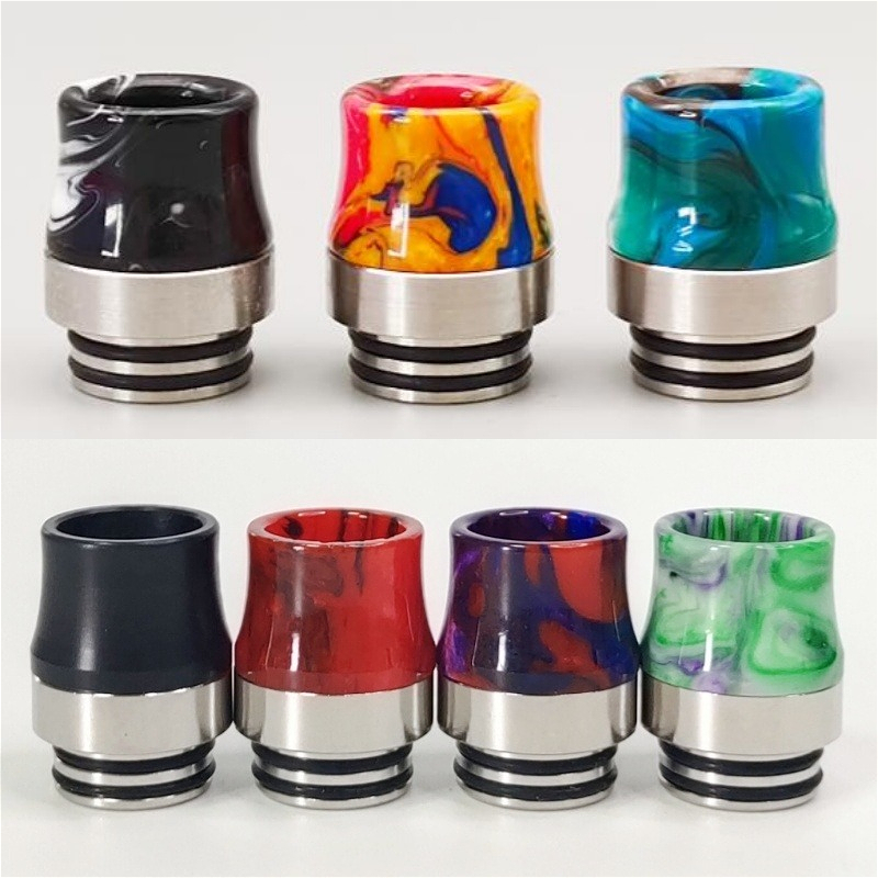 Drip Tip Resin - 1PC/2PCS 810 Drip Tip in Acciaio