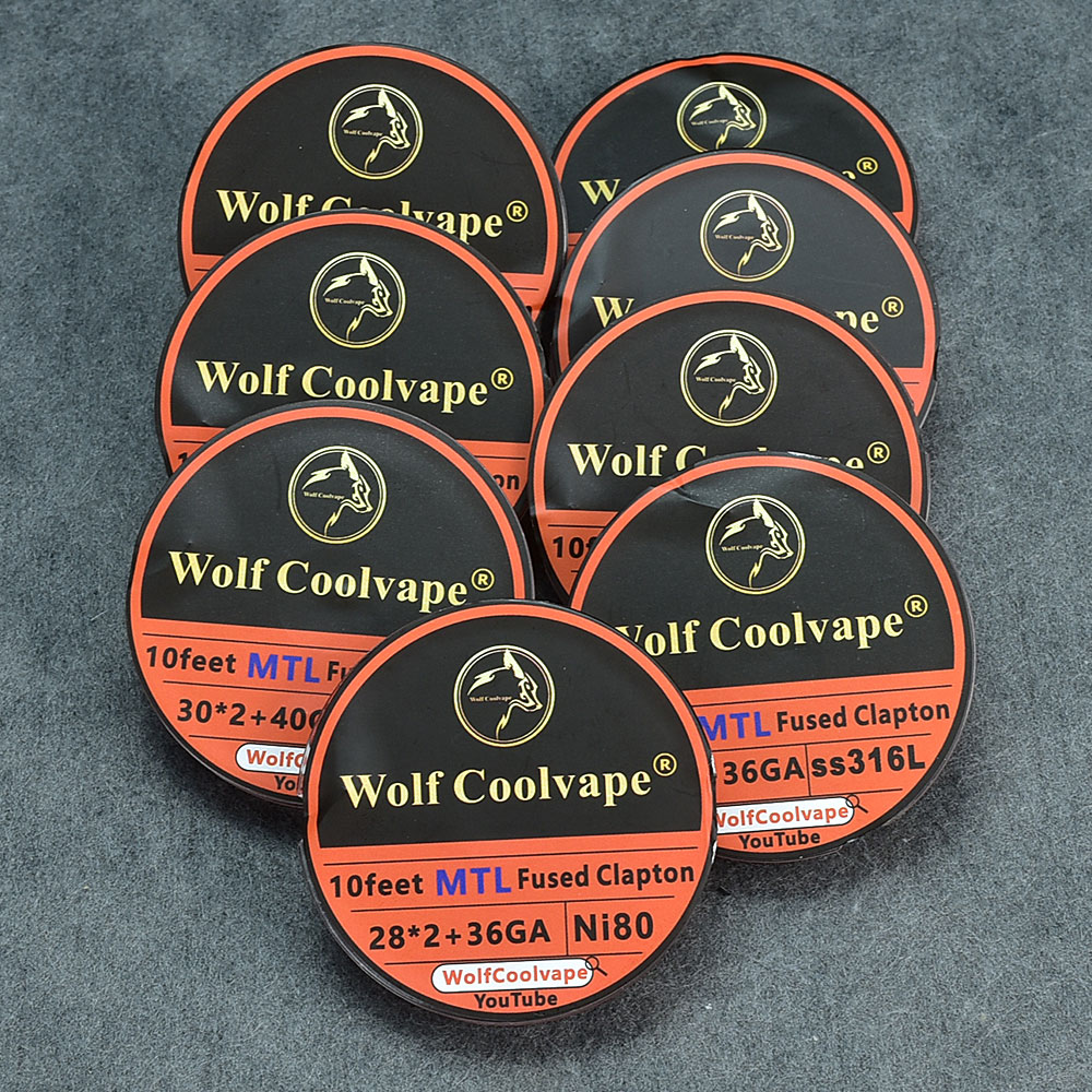 10 piedi NI80/A1/SS316L MTL Fu - Clapton Wire Pre Built recensione e prezzo