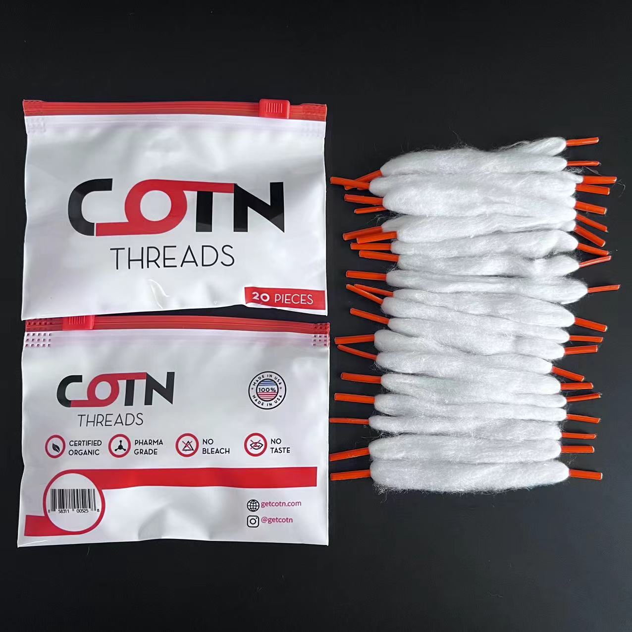 10Bag COTN Wick precostruito i - Cotton Wick Organic recensione e prezzo