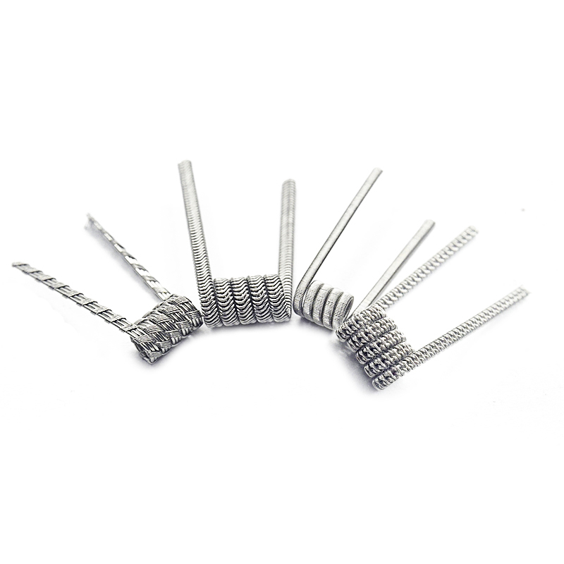 16 pz NI80 Fused Clapton Bobin - Clapton Wire Pre Built recensione e prezzo