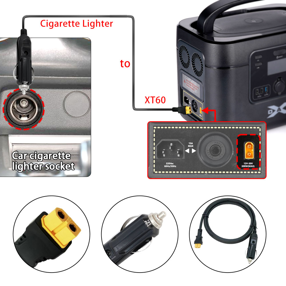 XT60 16AWG Spina Accendisigari - Accessories Experts Vape recensione e prezzo